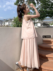 2024新款蝴蝶结背心套装裙【现货】082-3638P135K208，女装套装/套裙，浙宝192（原082）