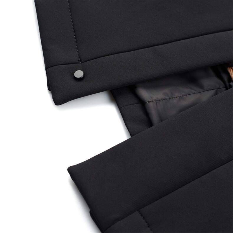 冬季中年鹅绒可脱卸帽羽绒服爸爸装托卸内胆外套DFLDY11002-P345,男装羽绒服,电商B212（原钱塘6029）