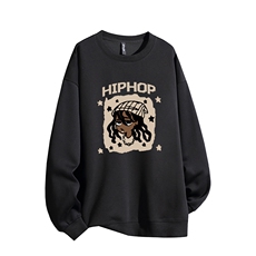 得物供货、复合重磅420克现货圆领卫衣宽松HD019-1-HMY526-特P35，男装卫衣，电商019-1