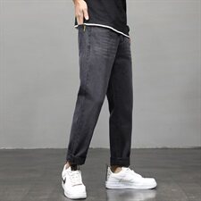男春夏日系小直筒牛仔裤5032-1_8849-P35，男装牛仔裤，星座1516-1