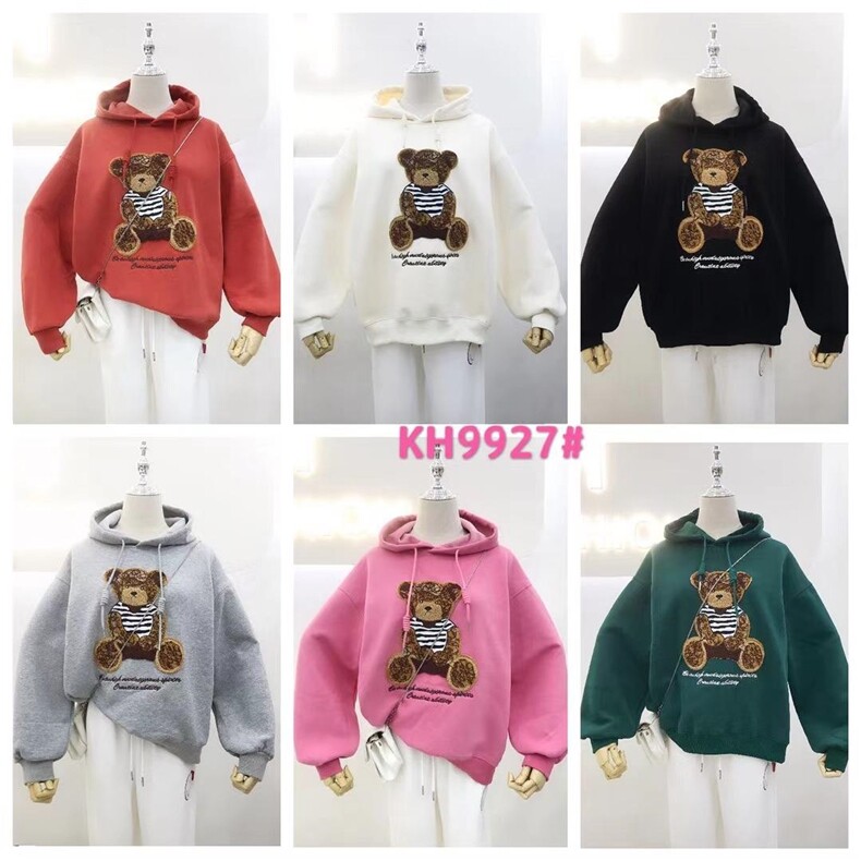 加绒连帽卫衣，女装卫衣/绒衫，IEC