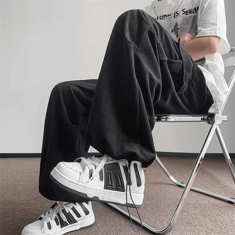 男新款青少年时尚灯芯绒休闲裤A881P46,男装休闲裤,星座1116-2