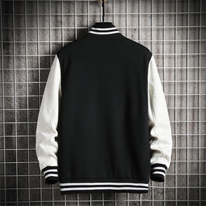 现货2025秋季新款棒球服夹克大码宽松外套卫衣XZ102A-4-Q8903-P55图片