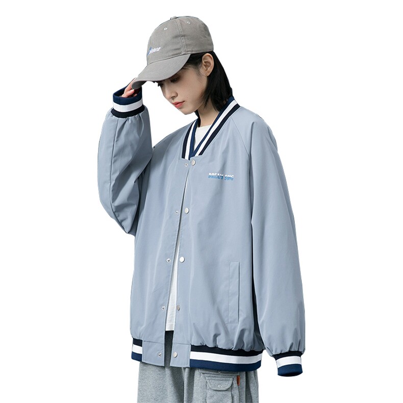 新款上市潮牌男女春季上衣宽松休闲夹克外套CYJK2126-P45,男装夹克,电商A128