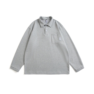 N214 FORN3 2023秋款日潮cityboy休闲POLO衫男 65%棉35%涤图片