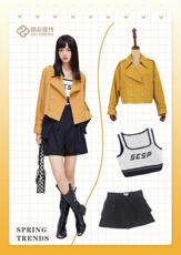 风衣外套，女装风衣，千浪依族