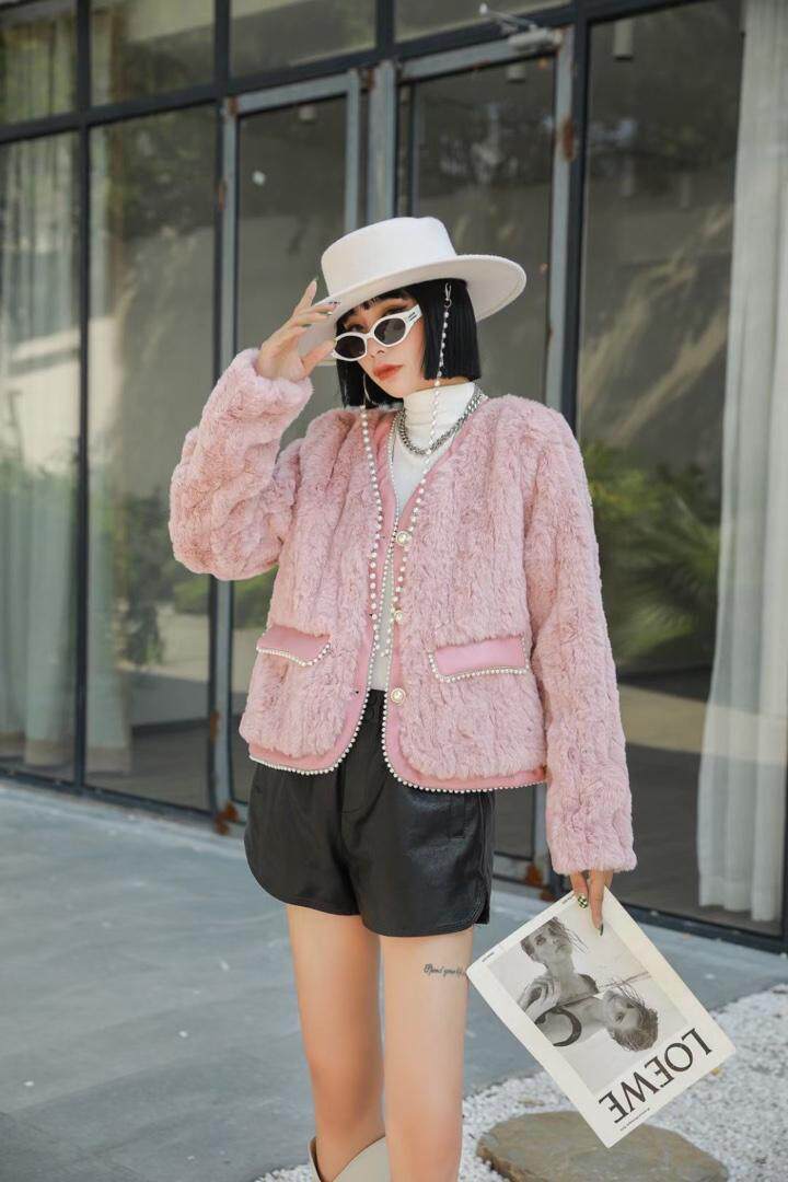 （现货）冬季新品～小香风仿兔毛外套，其它，卡提莱蒂