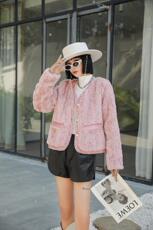 （现货）冬季新品～小香风仿兔毛外套，其它，卡提莱蒂