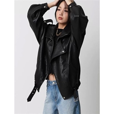 网络图现货秋装重工艺皮衣机车男帅气拉风休闲男外套RHT121-P95，男装皮衣，星座1005-4