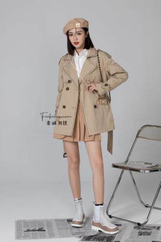 新款风衣，女装风衣，非诚勿扰