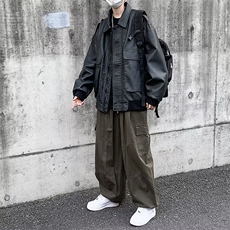 皮衣男韩版潮流口袋痞帅气机车服2023秋冬季新款ins外套W3422-P75，男装皮衣，星座412-3
