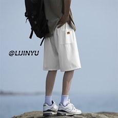 夏季冰丝运动百搭薄款速干痞帅宽松挺括五分裤DK509-特批17控39，男装牛仔裤，星座718-1