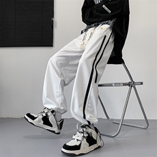 -休闲裤男士宽松潮流长裤时尚运动哈伦裤男ins卫裤K0173-P35，男装休闲裤，星座308B-1