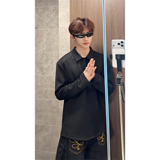POLO领卫衣男女宽松休闲纯色美式解构上衣长袖T恤W4711-特P26，男装T恤，电商A007