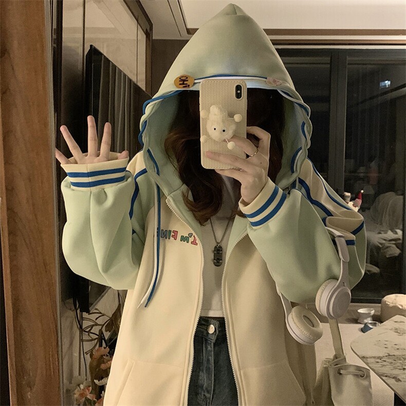 C949-P100学院风棒球服外套少女春秋2025新款初中高中学生宽松,男装棉衣,星座911-2(原星座613-2）