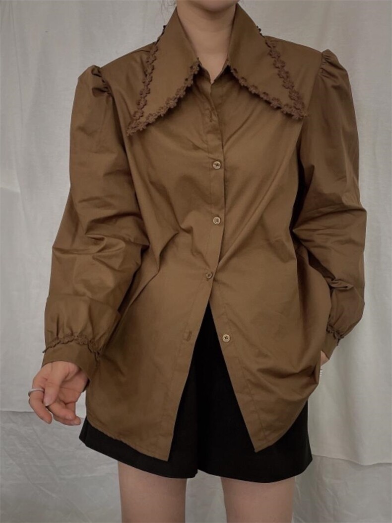 花边衬衣，其它，麦缇诺