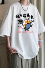 230g重磅纯棉短袖t恤男大码半袖半截袖DX17447-P20，男装T恤，电商A040