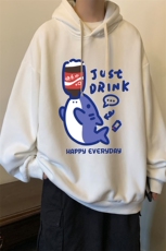连帽卫衣男大码胖子帽衫大号运动服WY2450-P35，男装卫衣，电商A040