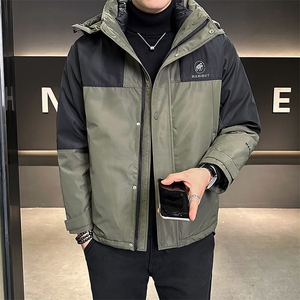 三合一冲锋衣羽绒服2025新款男士冬装外套 B240-YR6688-P235图片