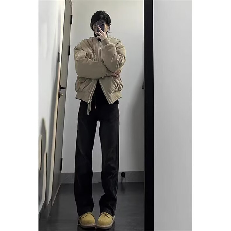 春秋季新款潮牌痞帅高端外套棒球服男女时尚简约百搭工装夹克,男装夹克,星座506A