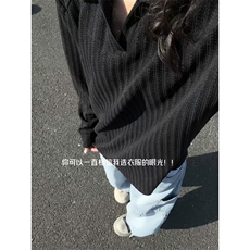 XZ809A/SYR01/特P29/控58雪尼尔小香风设计感polo衫长袖T恤卫衣，男装Polo衫，星座809A(原222-1)