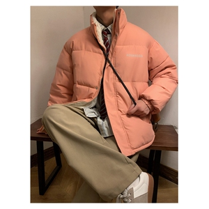 冬季加厚立领仿羊羔毛棉衣男士休闲棉服潮流棉袄A266-WMY609-P70图片
