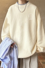 控78假两件毛衣男大码加绒针织衫男毛线衣M80072-P55加绒P70，男装针织衫/毛衣，电商A040