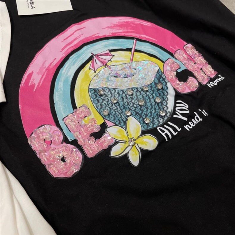 2022/夏装/短袖T恤NEW，女装T恤，潘朵拉