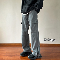 Z616秋季新款防水工装冲锋裤拉链设计感口袋长裤TY2424P65控78，男装工装外套，星座512A（原616）
