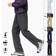 现货特批P40无差价夏季速干裤舒适防晒透气运动冰丝裤K5955，男装防晒衣，电商A001
