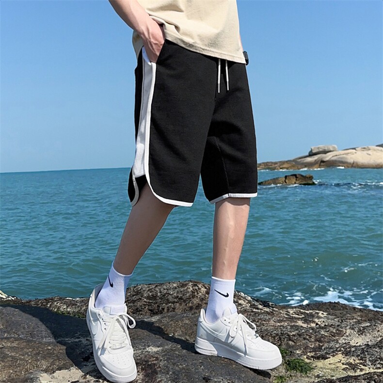 篮球短裤男运动宽松夏季潮牌男美式男休闲裤五分DK0633-P43,男装休闲裤,星座308B-2