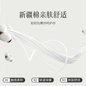 2025年秋季新款特厚棉花蓄片护颈时尚保暖加厚图片