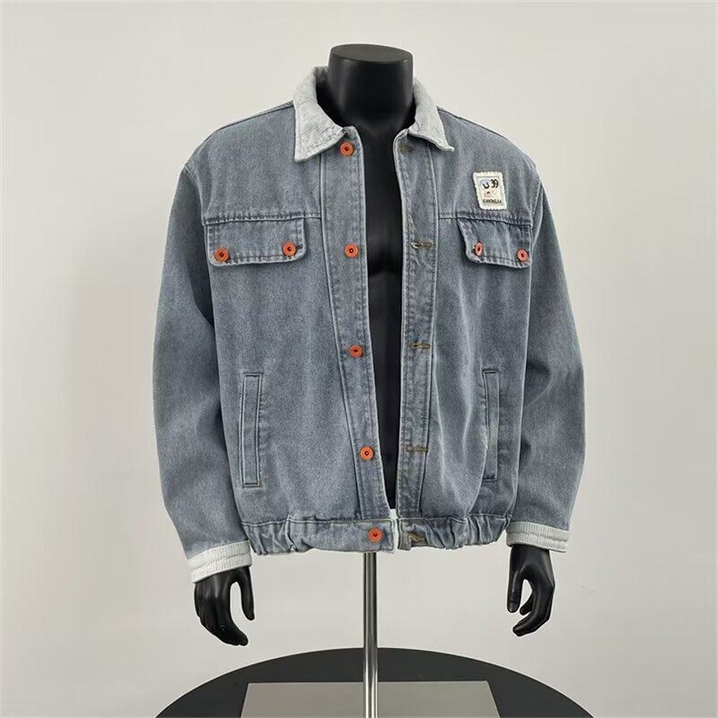 2025春秋痞帅外套男高街潮牌港风日系原宿风韩版潮流宽松夹克B26，男装夹克，星座1116A-1（原606A）