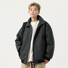 冬季加棉皮棉衣男潮流皮衣夹克加厚棉服外套A266-MYPY010-P90特批，男装夹克，电商A266