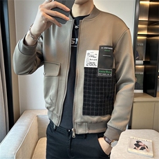 特价店主风春季新款复古休闲棒球领外套时尚潮流夹克JK088-P55，男装夹克，电商A413
