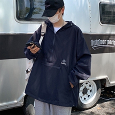 美式户外机能冲锋衣外套男春季宽松潮牌大码日系高街工装夹克，男装夹克，星座410-6（原星座1304-1）