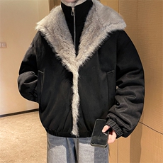 主推冬季假两件座山雕加厚外套潮加厚棉衣XZ102B-1M816-P145，男装棉衣，星座102B-1