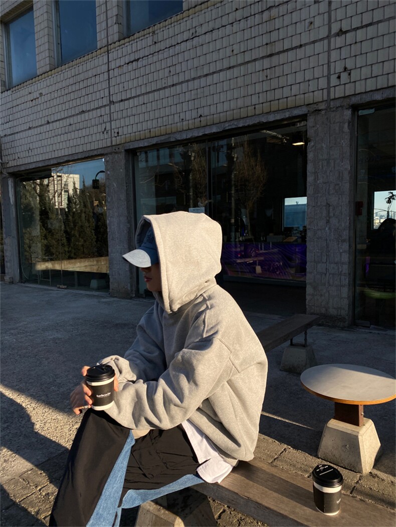 1005-1-FW011-P45控68 秋季休闲韩系连帽卫衣图片