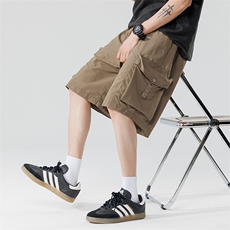 夏季重磅工装冰凉速干五分短裤潮流休闲裤A436-5259-P4568，男装牛仔裤，电商A436