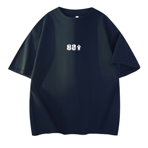 可设48小时发货 支持抖音得物来样二开230克重磅美式短袖t恤MT335图片