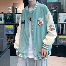 秋季灯芯绒棒球服男刺绣i夹克GY01P55，男装夹克，星座1116-2