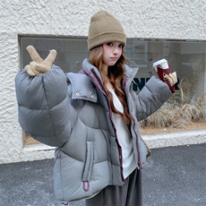 新款2025年冬季图片色90白鸭绒羽绒服-P325-K438，女装羽绒服，2C011