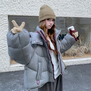 新款2025年冬季图片色 90白鸭绒羽绒服-P325-K438图片