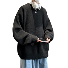 高质量！秋冬季半高领毛衣男士加绒加厚线衣男针织衫男MY00-P42，男装针织衫/毛衣，电商B367
