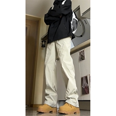 美式机能软壳工装裤男春秋户外徒步登山裤冬季加绒直筒显瘦长裤子，男装休闲裤，电商B388