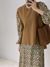 碎花裙两件套，其它，驿谷