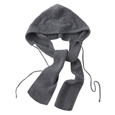 2025年秋季新款麻花抽绳针织披肩帽时尚休闲通勤，披肩，九月九羊绒