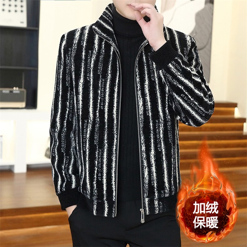 抖音直播立领毛呢大衣短款商务休闲夹克外套上衣D22P145控238图片