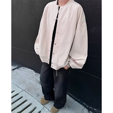 秋cleanfit美式复古宽松水洗外套短款棒球服夹克，男装夹克，星座716-2