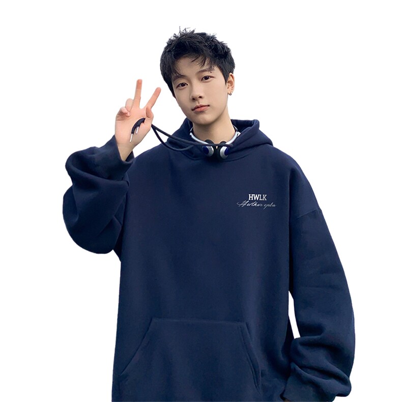 ！连帽圆领卫衣男装港风帽衫男LM142-P35,男装卫衣,电商B367